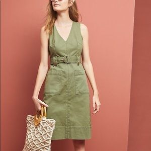 Anthropologie Maeve Oona Utility Dress